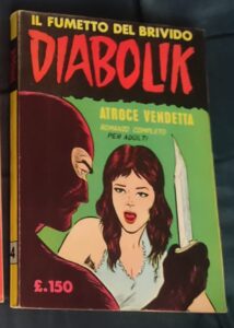 atroce vendetta, numero 4 di diabolik