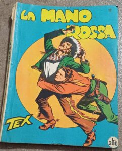 tex la mano rossa prima edizione