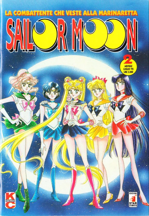 sailor moon manga star comics