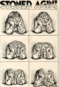 tavola robert crumb stoned again