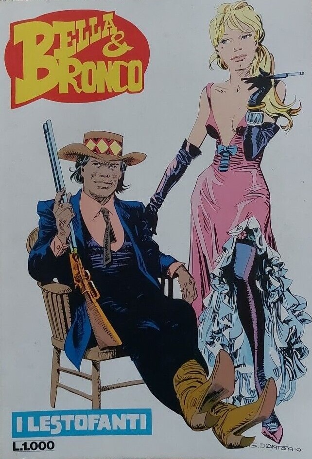 Bella e bronco fumetto