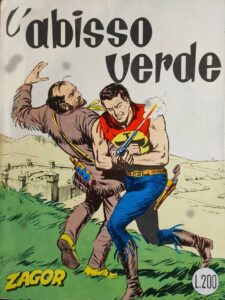 zagor 64 l'abisso verde copertina