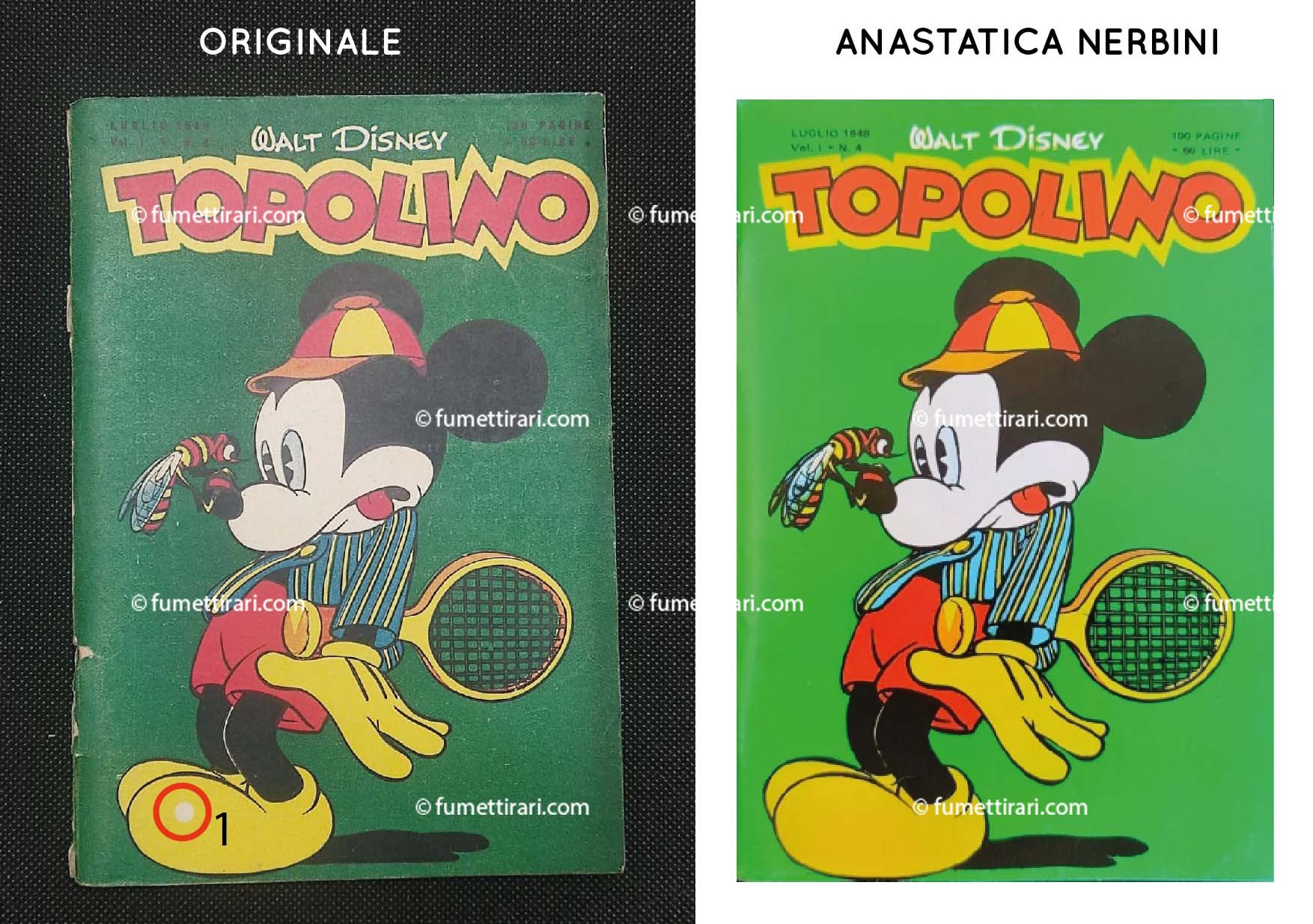 Topolino numero 4 originale