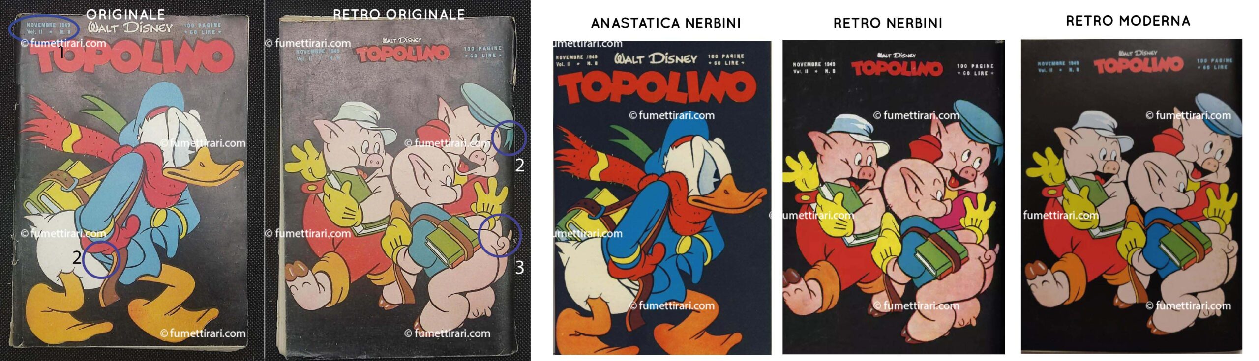 topolino numero 8 originale