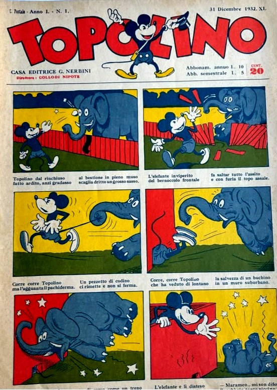 topolino vecchi ricordi anastatica