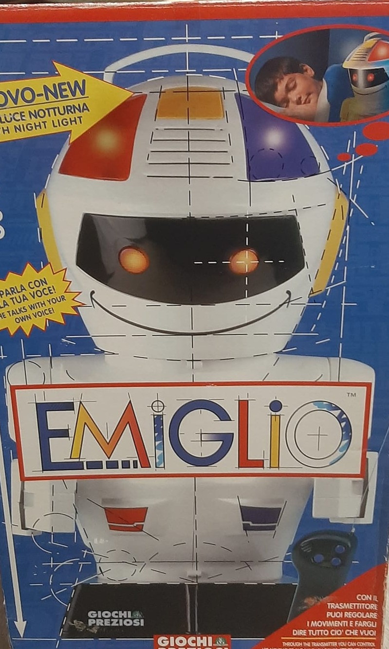 emiglio è meglio robot giocattolo giochi preziosi anni 90
