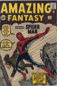 amazing fantasy 15 prima apparizione uomo ragno marvel