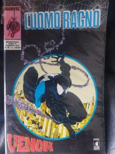 uomo ragno 91 prima apparizione venom