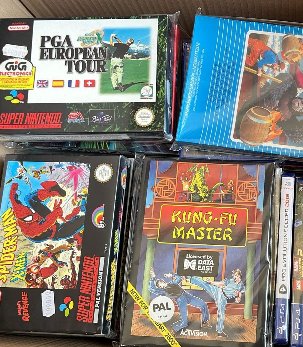 valutazione videogiochi vintage e vendita