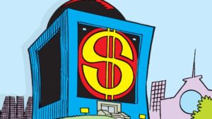 deposito di zio paperone