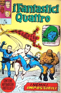 prima apparizione italiana fantastici quattro