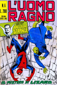 Lizard prima apparizione italiana