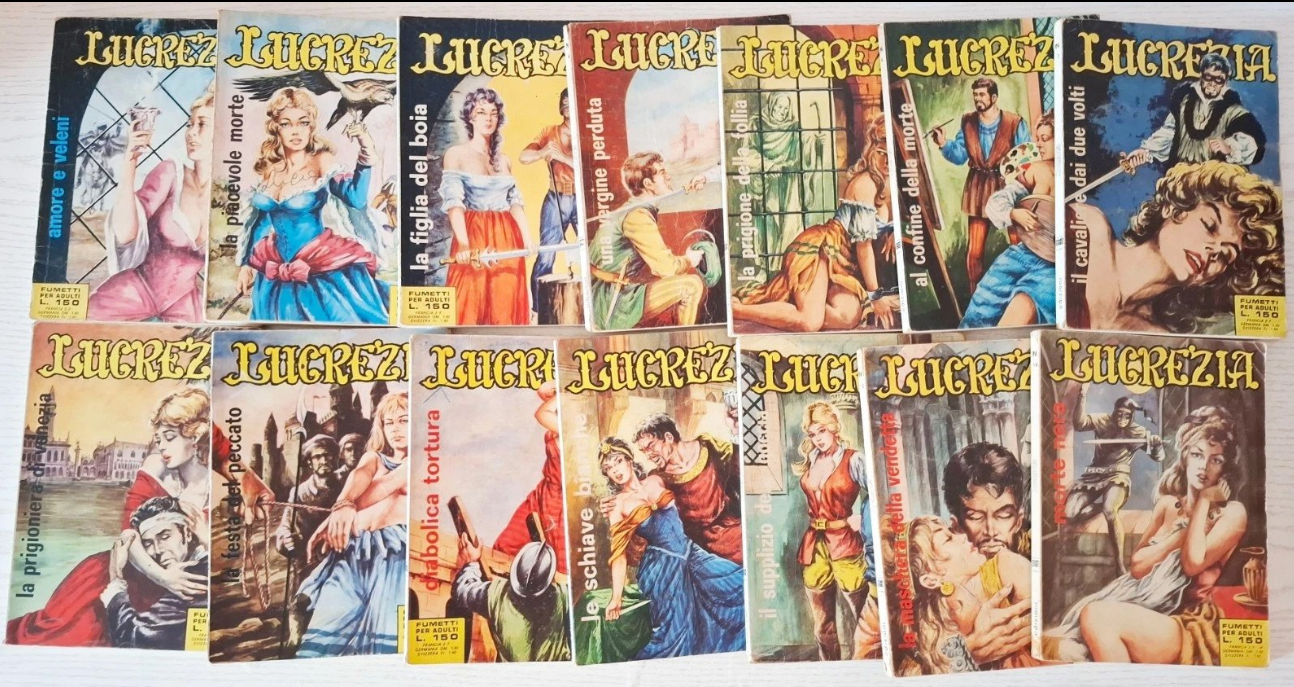 fumetti erotici italiani